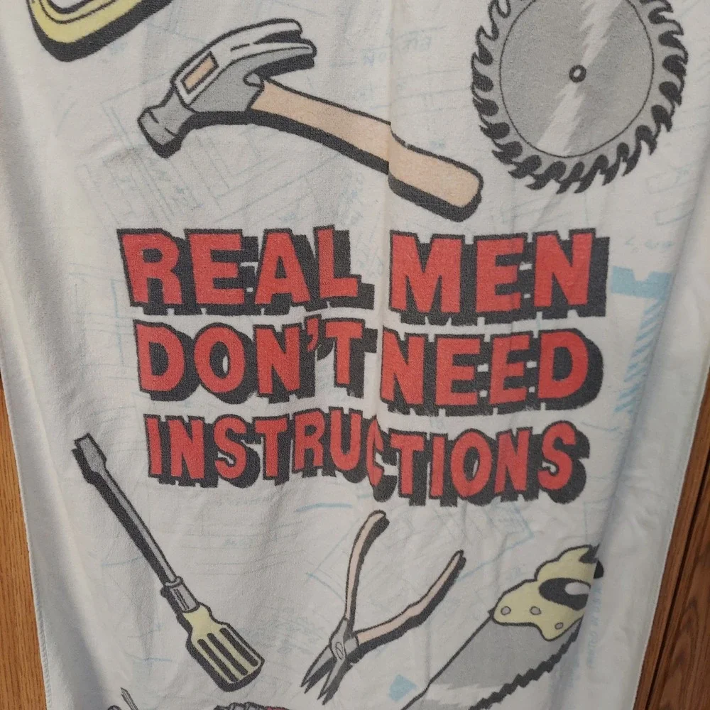 Vtg Home Improvement Beach Towel 58